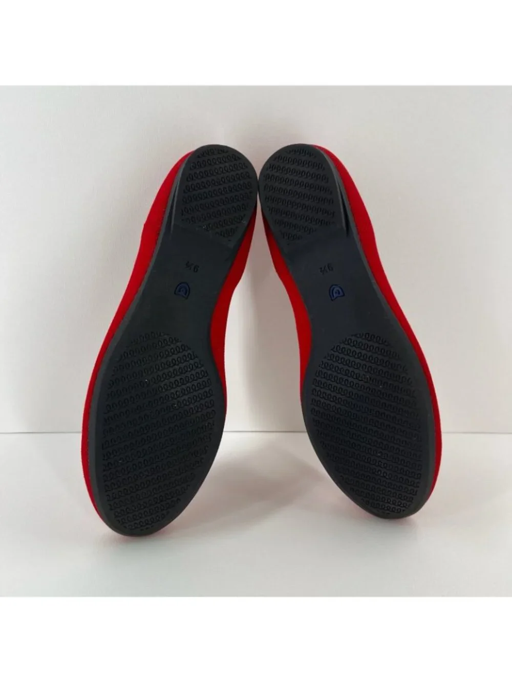 Rothy's The Loafer Flats Size US 9.5 Knit Slip On Washable Comfort Bombshell Red